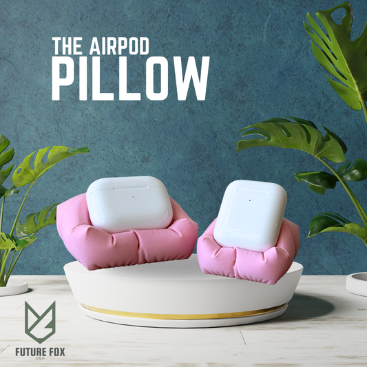 Dirty Little Pillow Talk: The Perfect Bed for Your AirPods! Desk Organization & Unique Gift | Your Headphones Work hard, Give Them a Rest