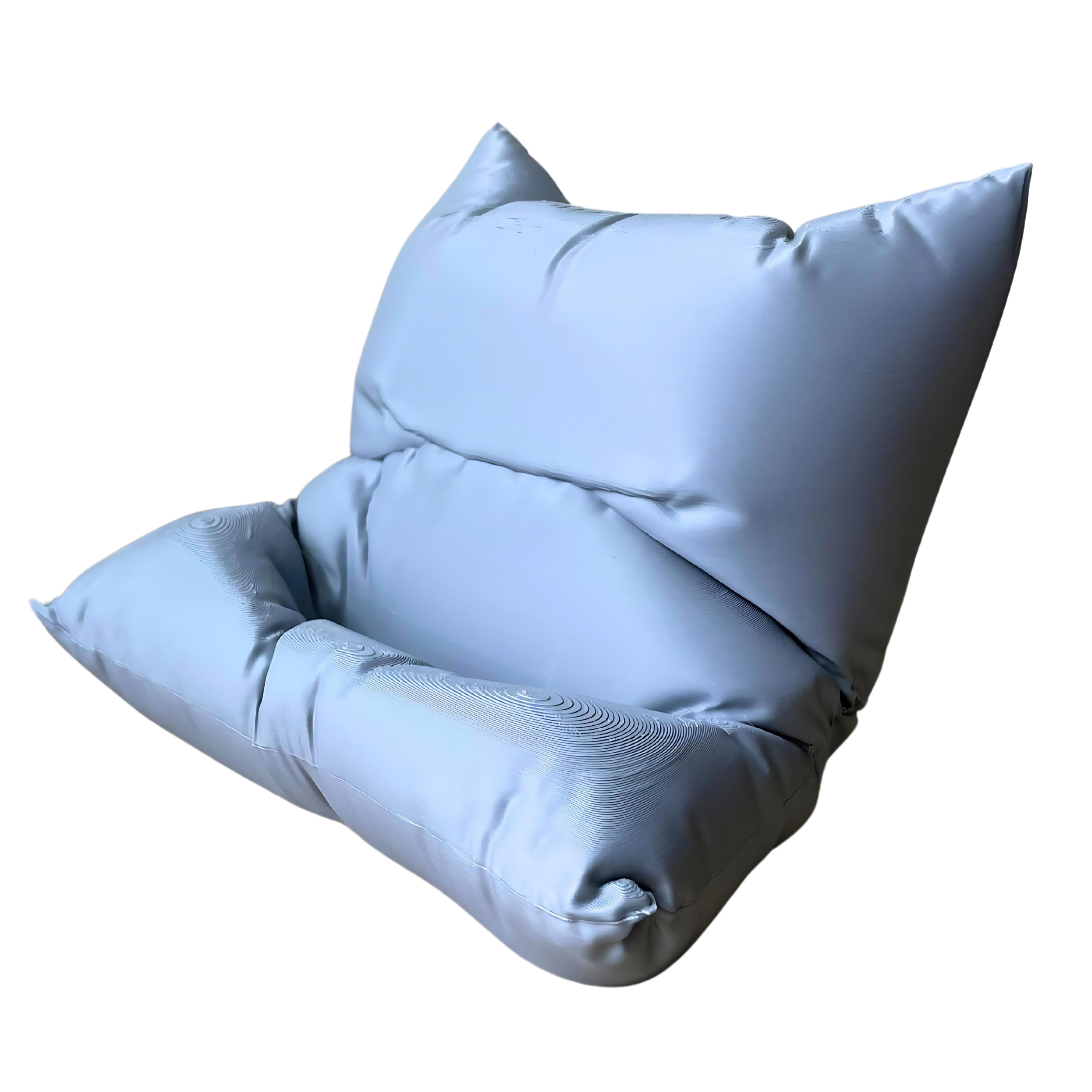 Phone Pillow Stand: Hard PLA Plastic Phone Holder with Charging Slot