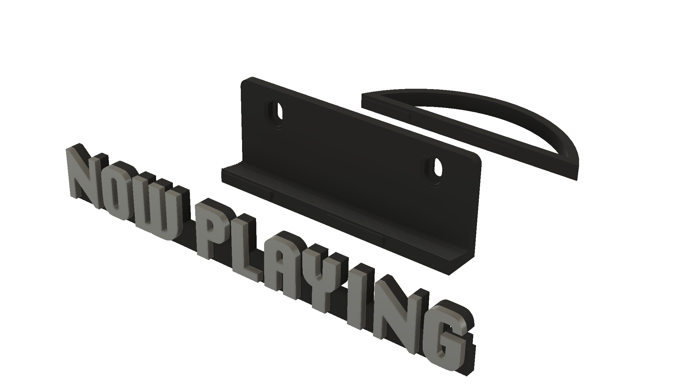 TuneDock Vinyl Display Stand – Phrase SpinTag Set (Now Playing / Now Spinning)