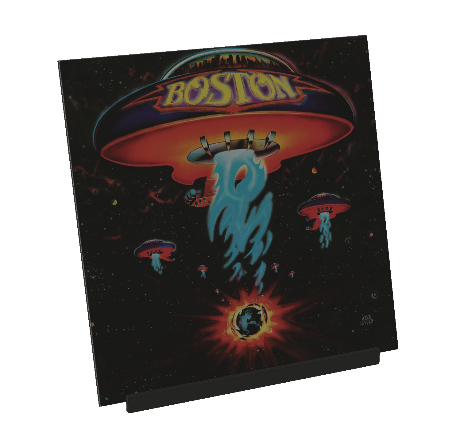 TuneDock Vinyl Display Stand – Custom SpinTag Set