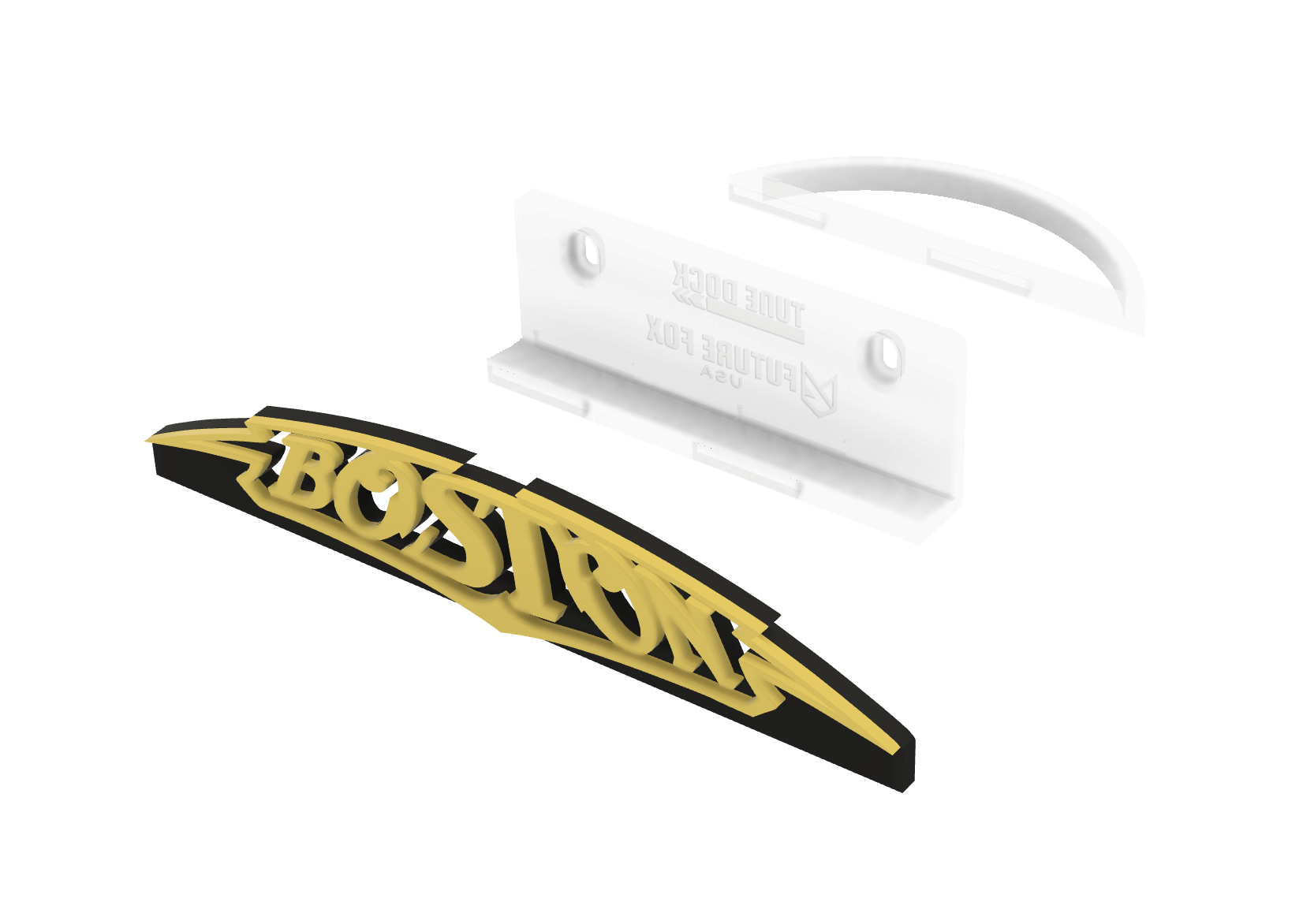 TuneDock Vinyl Display Stand – Custom SpinTag Add-On